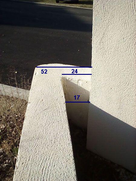 angle du muret